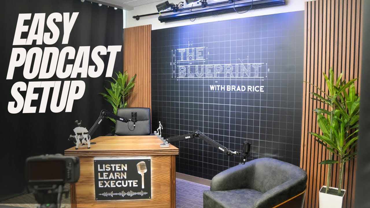 How to Create a Professional Podcast Studio DIY!