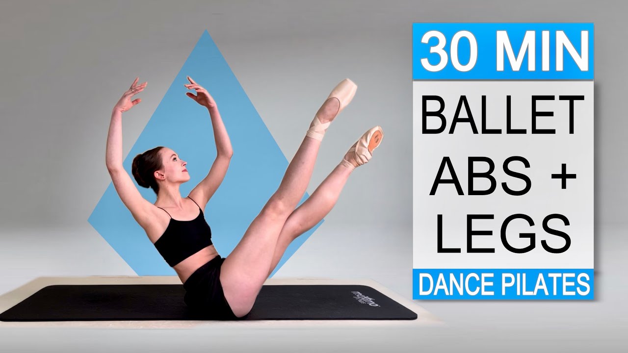 Get Slim Legs and Abs with this 20 Min Ballet Pilates Dancers Workout (For Beginners)