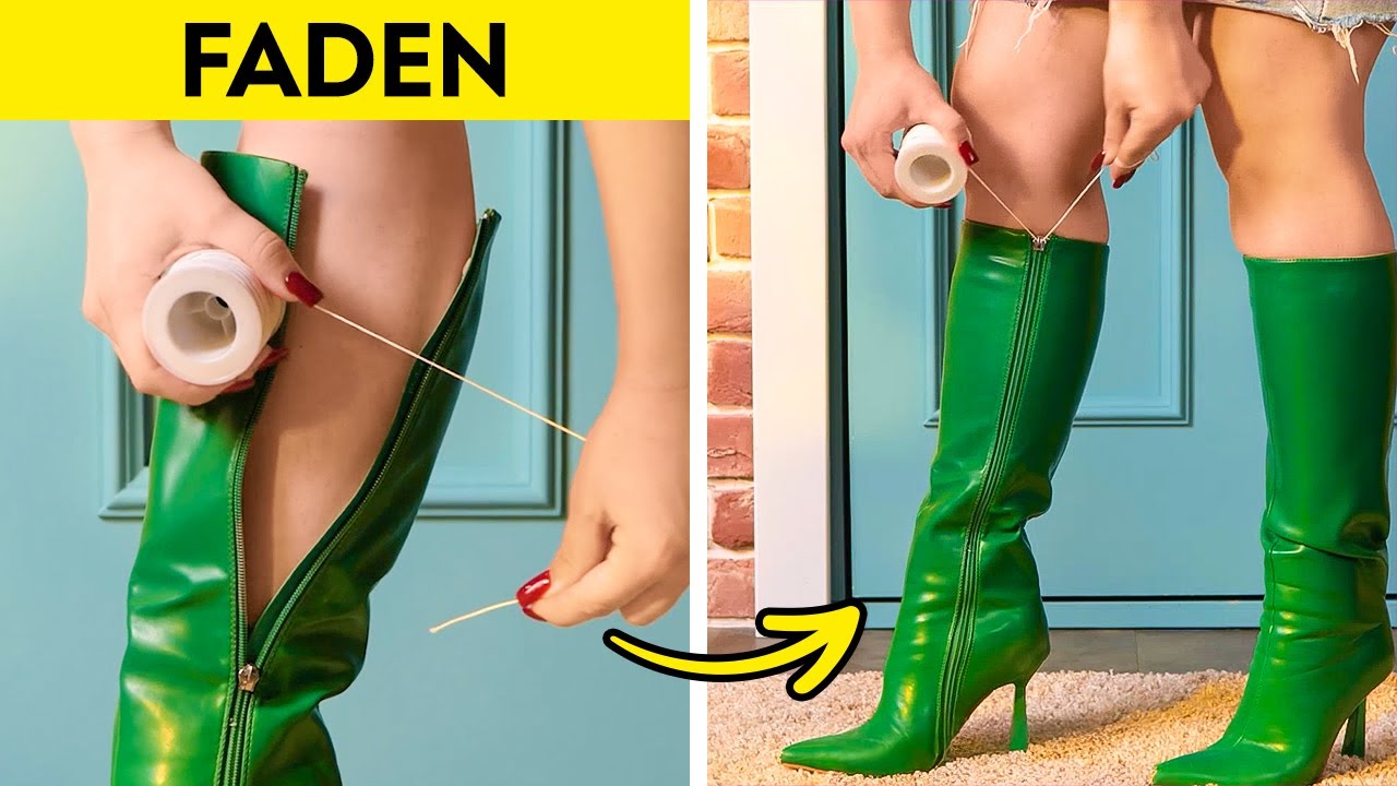 Rette dich vor PROBLEMEN mit diesen genialen Kleidungstricks!