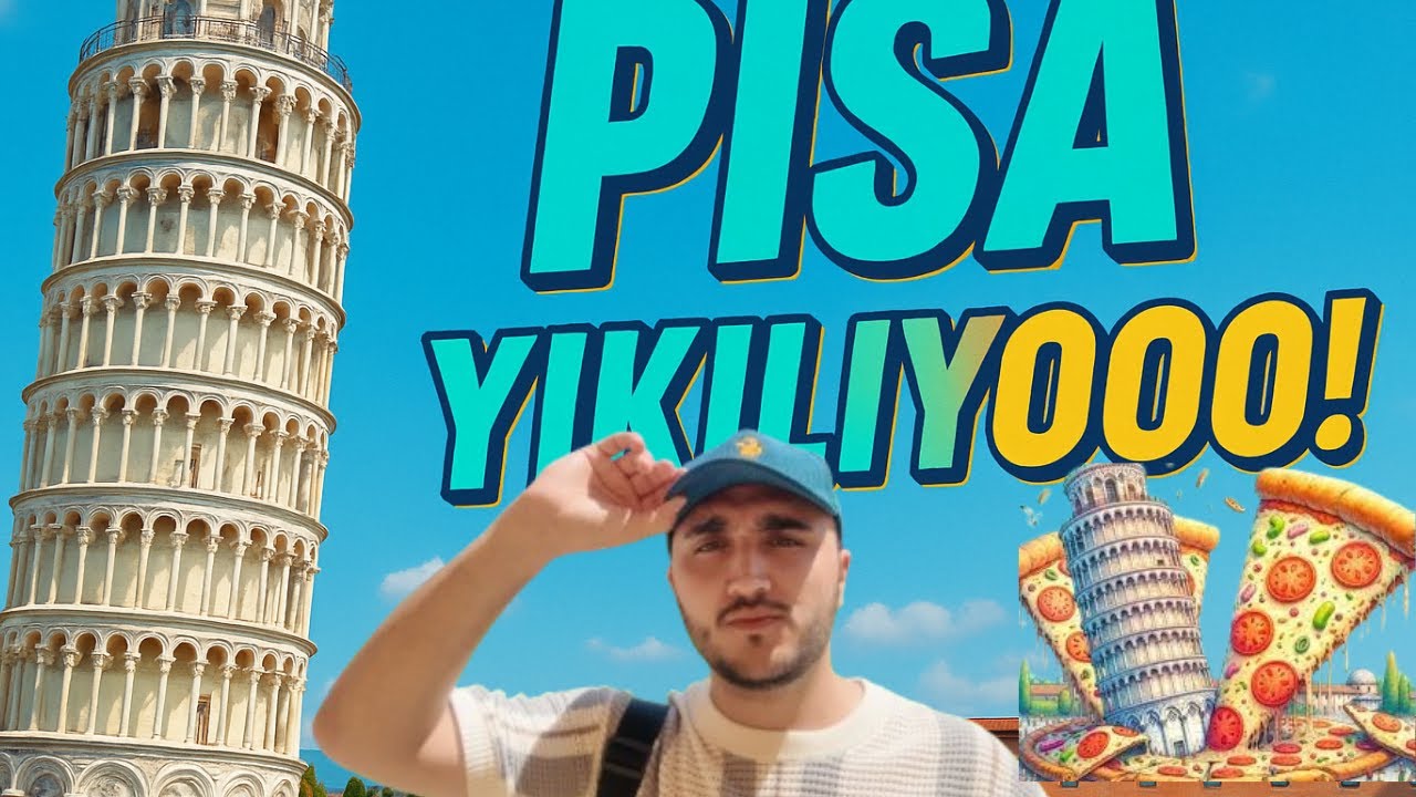 Pisa’ya geldim… Bazen sadece yola çıkmak yeter… Pisa beni şaşırttı! 🇮🇹✨