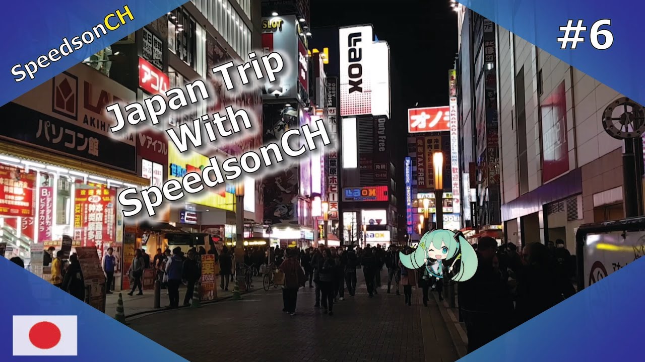 Japan Trip With SpeedsonCH #6 | เดิน SEGA CLUB กันต่อ ซูชิสายพาน และ Bikkurapon