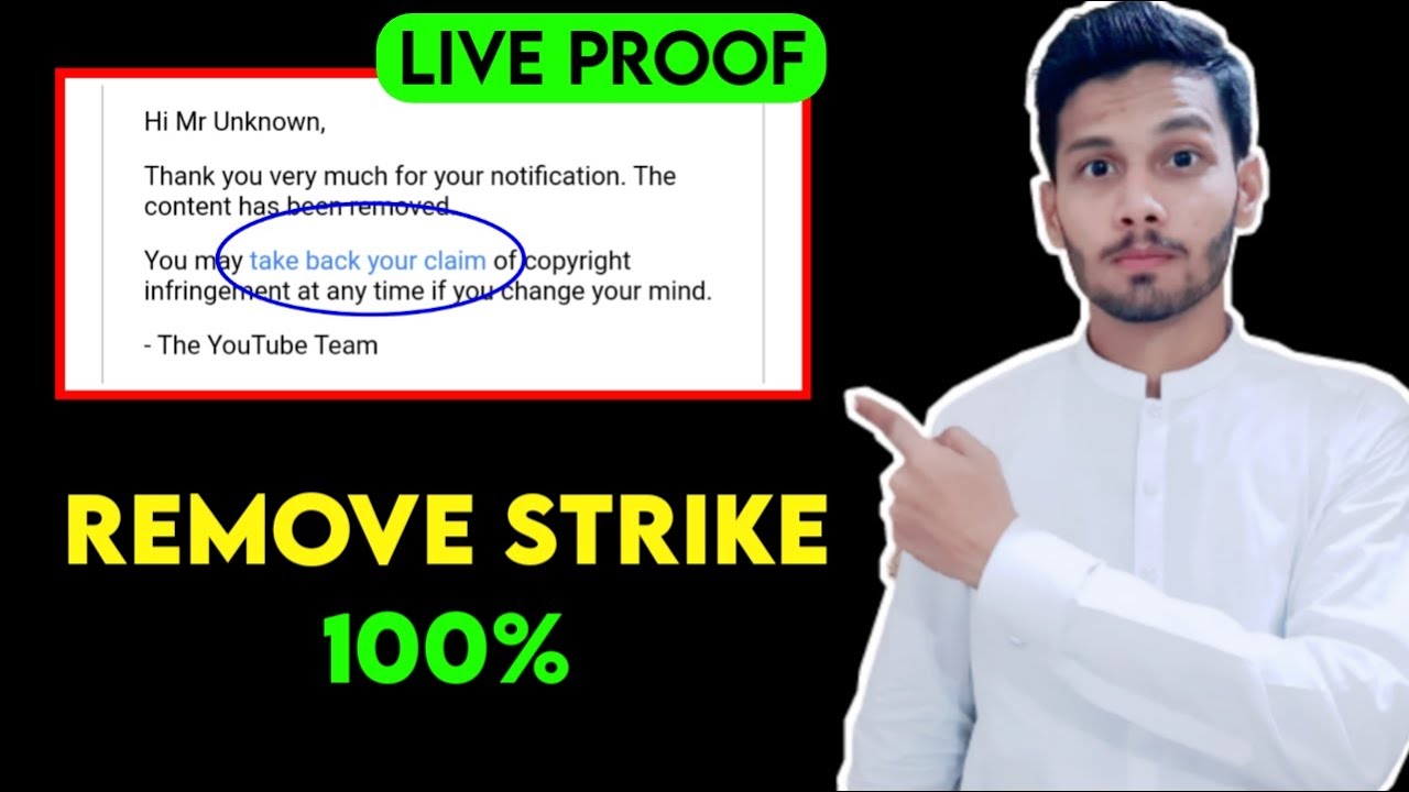 How to retract copyright claim - how to remove copyright - youtube copyright 2021 - Mr Unknown