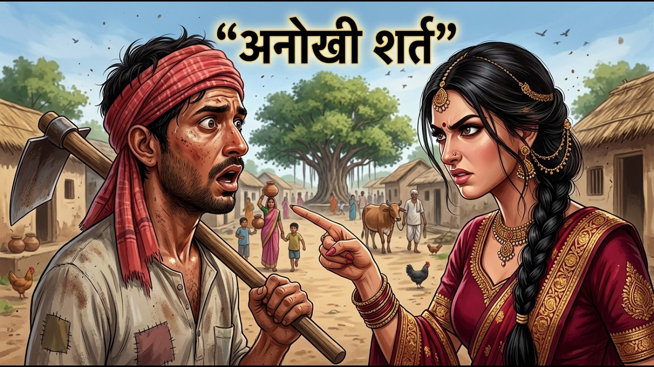 अनोखी शर्त। एक ऐसी पहेली जो खोल देगी पुराना राज। राजा की पहेली। #bedtimehindikahaniya