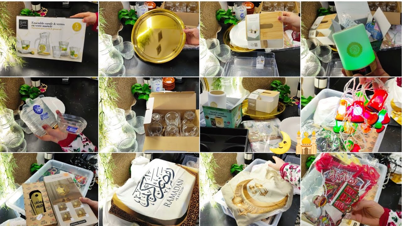 مشتريات شهر رمضان🌙2026 لتجديد البيت والمطبخ🪴وزينه رمضان أجواء رمضانية 🕌