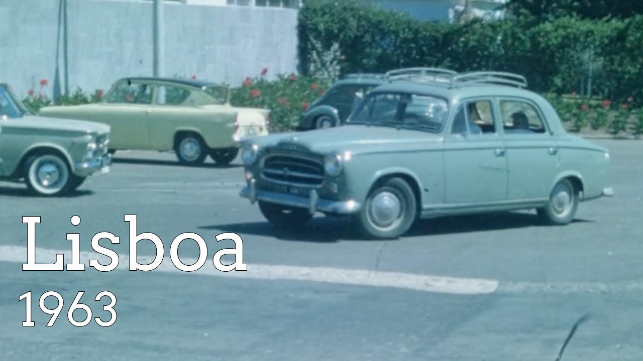 Lisboa (Sinaleiros, Elevador da Glória & Parque Municipal) 1963