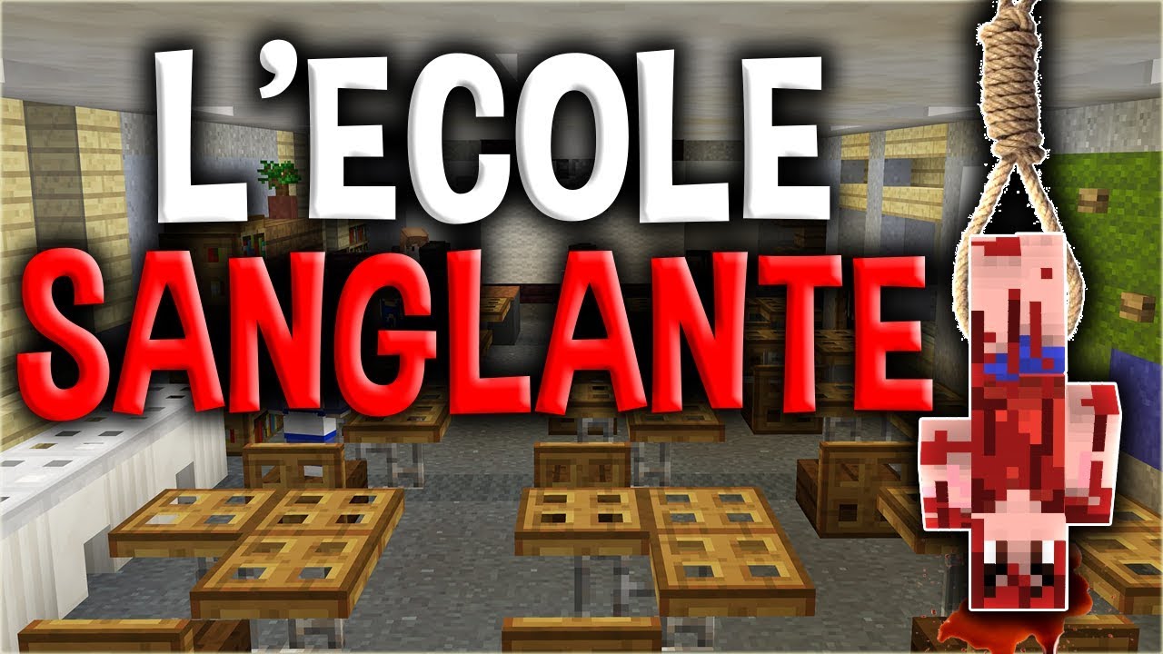 L'ECOLE SANGLANTE - COURT MÉTRAGE HORREUR MINECRAFT