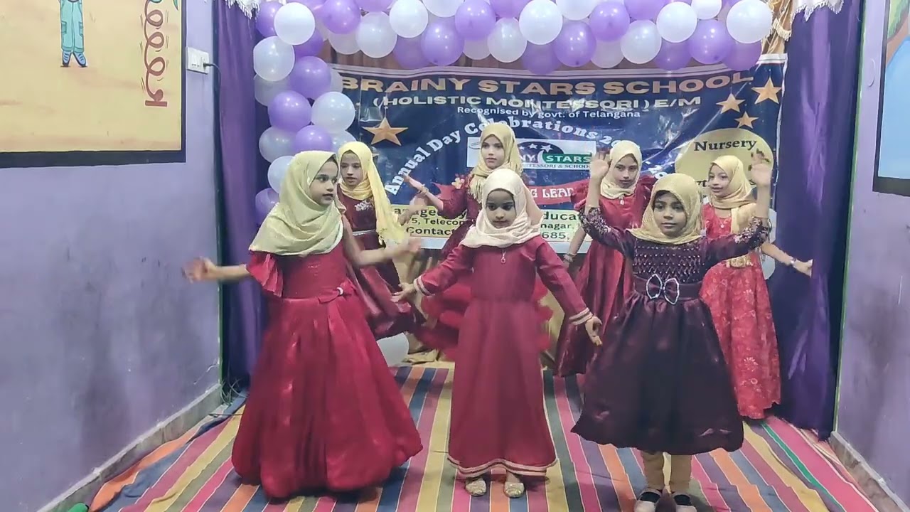 Zameen ko dekha Falak ko dekha | Annual Day celebration| @BrainyStarsSchoolNZB