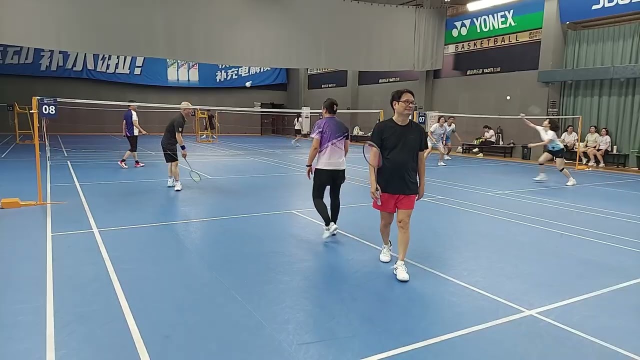 Badminton game, Zhongshan, China 1 29 26 3