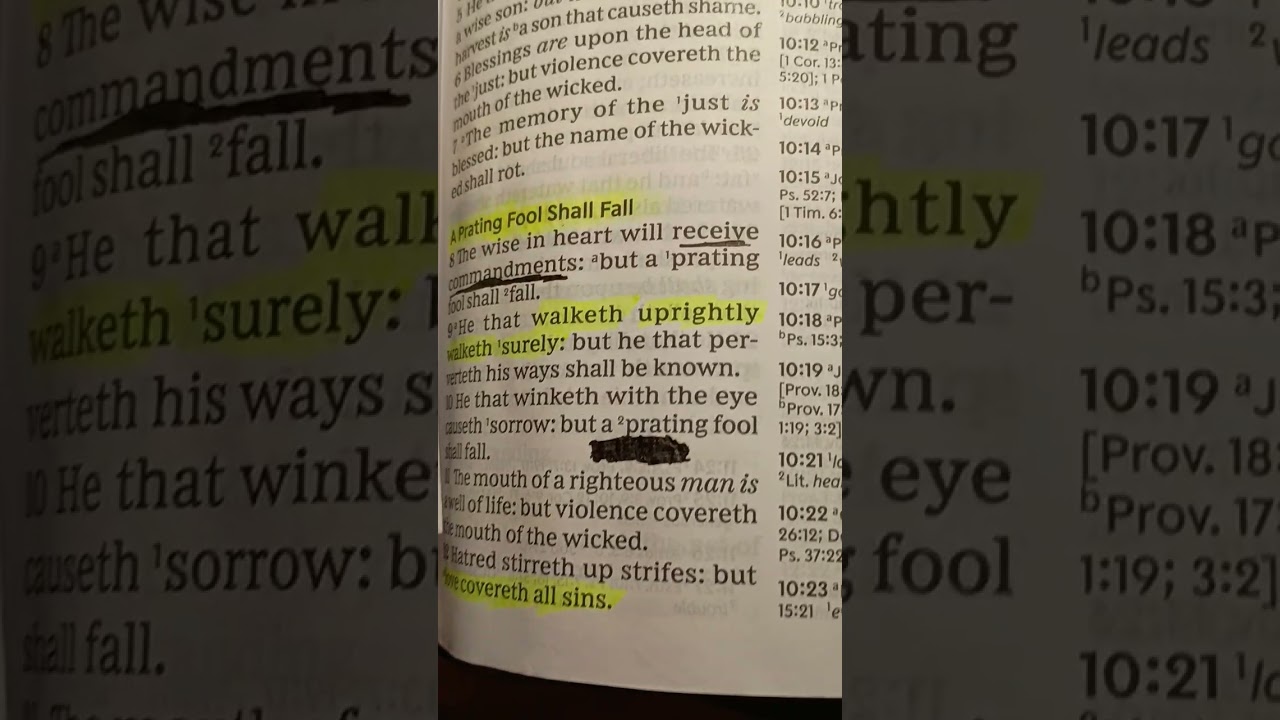 Proverbs 10 | Holy Bible | KJV