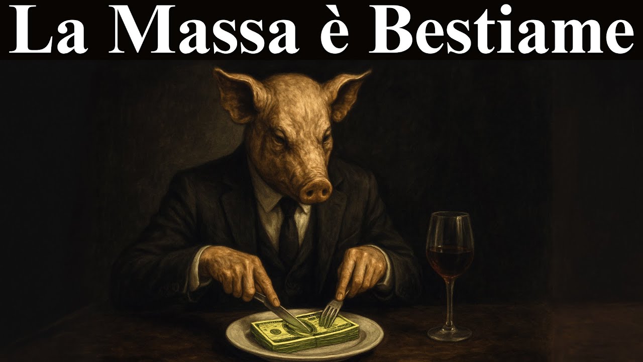 La VISIONE PIÙ BRUTALE Dell'Elite Sulla Massa – Tu Come Bestiame Umano | Machiavelli