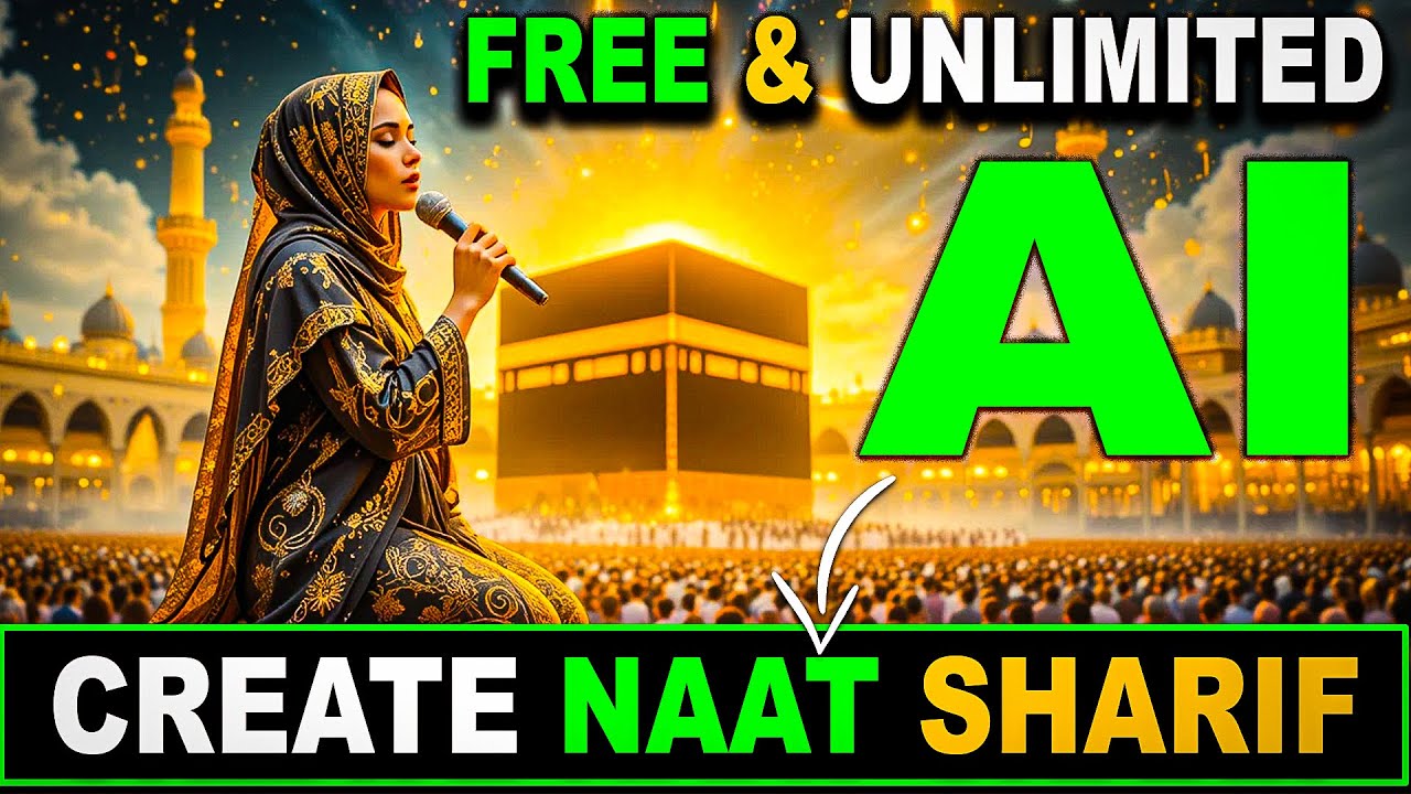 ✅ Create Naat Sharif with AI &ndash; Free & Unlimited! 🎶 (Suno AI Tutorial | Ramadan 2025)