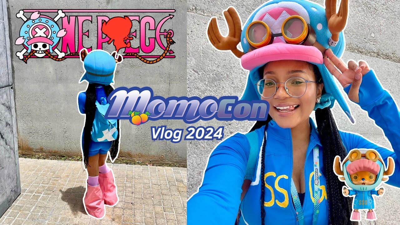 MomoCon Vlog 2024 🏴‍☠️: Косплей Чоппера Эггхеда из One Piece (только в субботу)