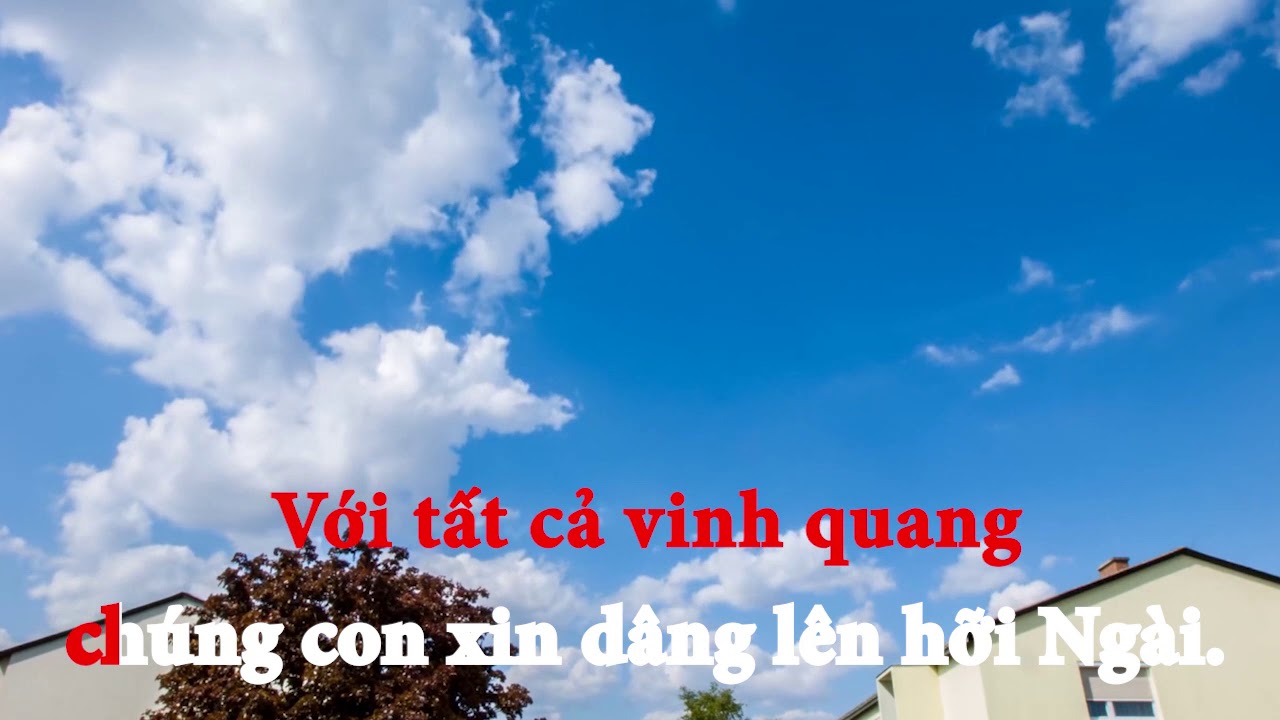 Ca Vang Ha lê Lu Ya | Karaoke Nhạc Thánh Tin Lành | Y Gên Music