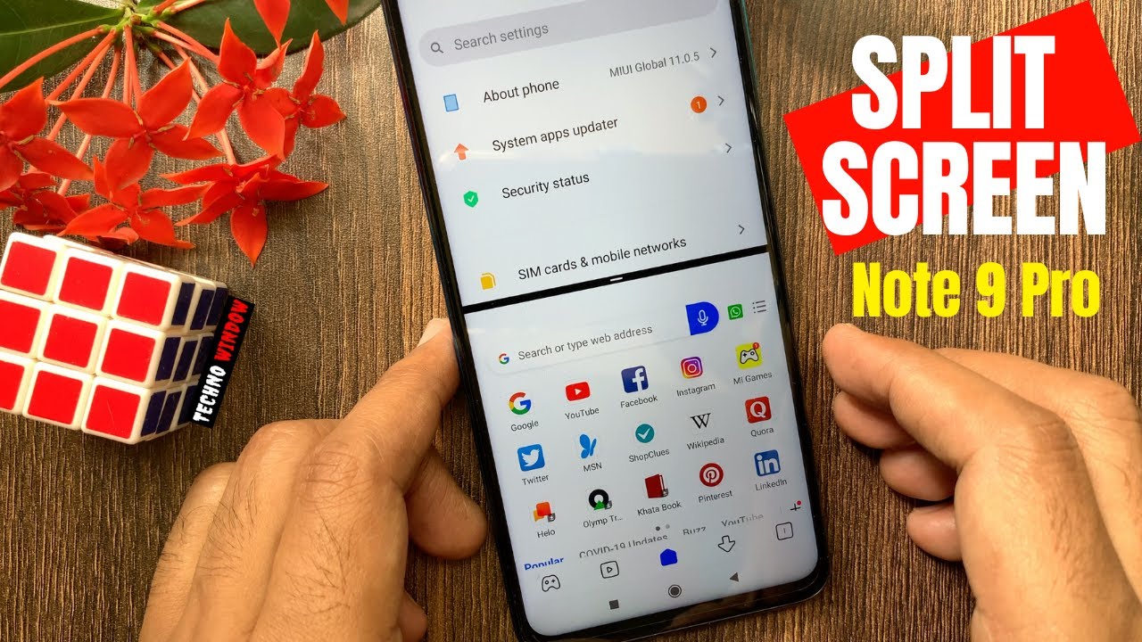 How To Split Screen in Redmi Note 9 Pro | Redmi Note 9 Pro