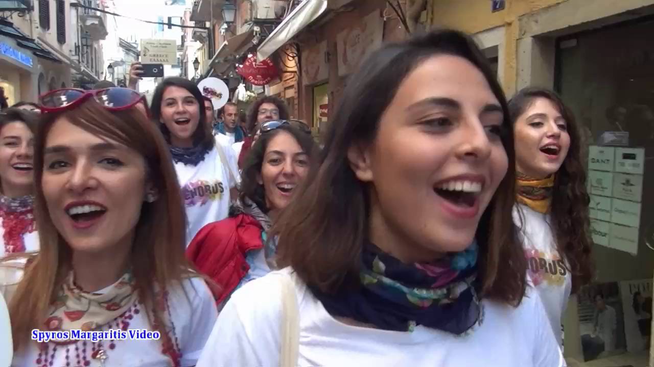 Interkultur 2016 Corfu, Parade of the Choirs