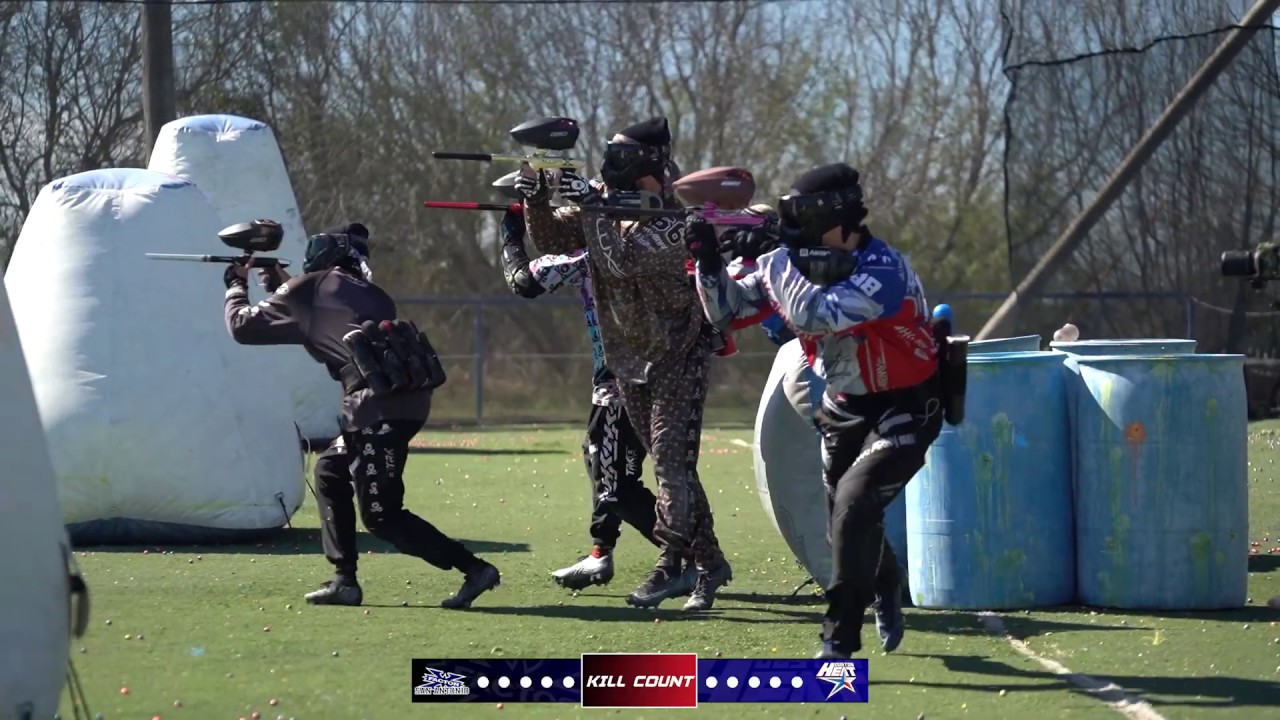 Pro Paintball: Houston Heat vs San Antonio X-Factor