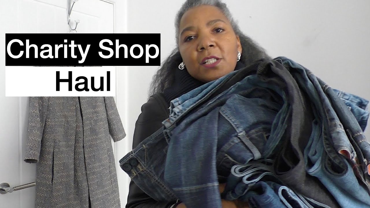 Thrifting for a Cause: Charity Shop Clothing Haul for Refashioning