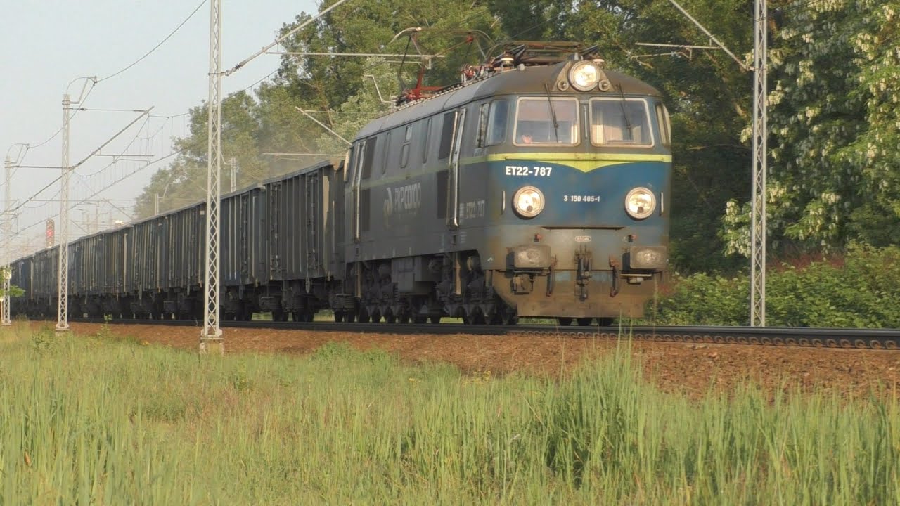 ET22-787 BYK HELMUT PKP CARGO Z WĘGLARKAMI