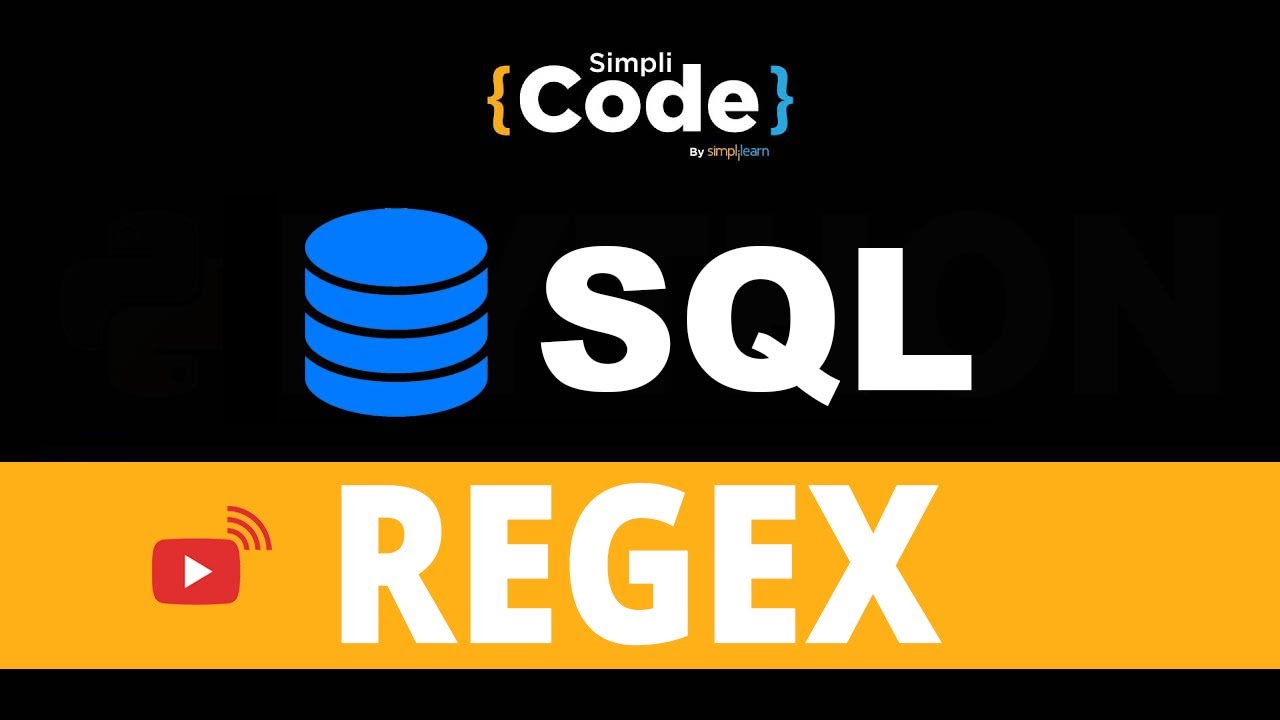 🔥SQL Regex 2022 | SQL Regex Tutorial | SQL Regular Expressions | SQL Beginners Tutorial | SimpliCode