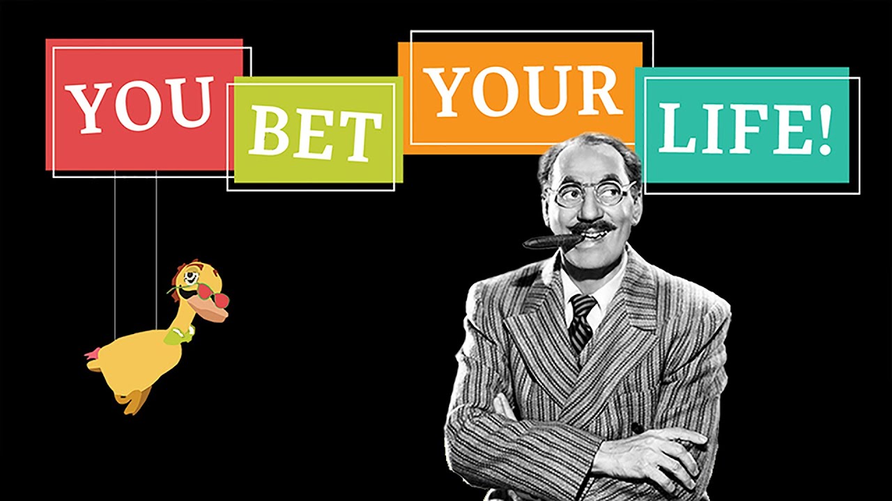 You Bet Your Life | Secret Word is Voice | Groucho Marx | George Fenneman | Melinda Marx
