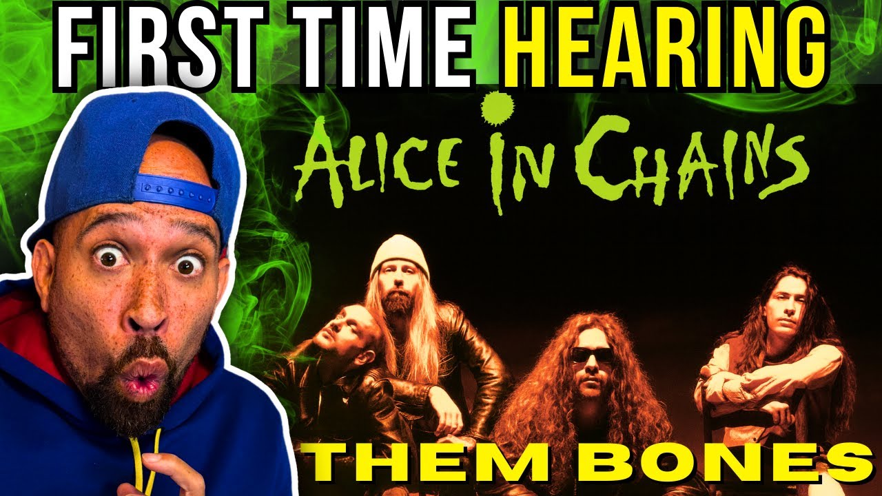 Rapper FIRST time REACTION to Alice In Chains - Them Bones! This is HEAVY...