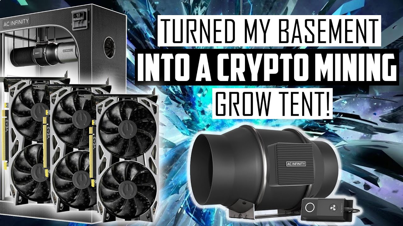Cooling My Crypto Mining Basement Like A Grow Tent