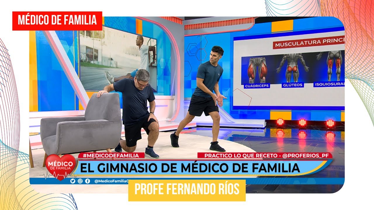 Ejercicios de tren inferior | Médico de familia | Dr. Jorge Tartaglione | Profe Fer Ríos