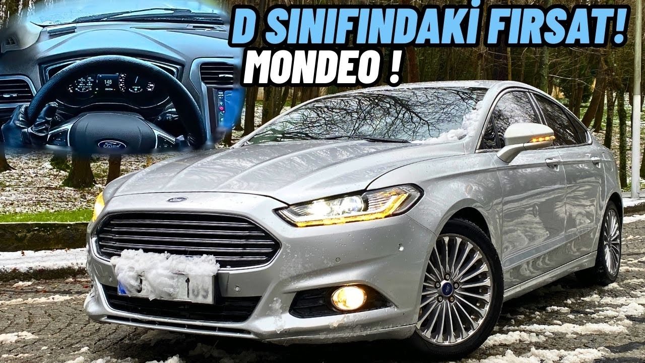 D SINIFINDAKİ GİZLİ FIRSAT ! DOPDOLU FORD MONDEO 1.6 TDCİ TİTANİUM | KARLI HAVADA TEST !