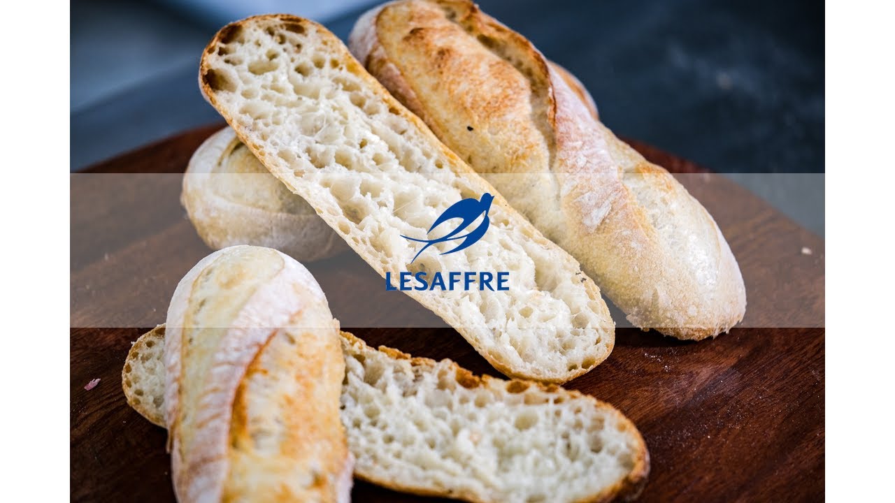 Baguette com Poolish - Saf Instante Lesaffre Brasil (Poolish Baguette)