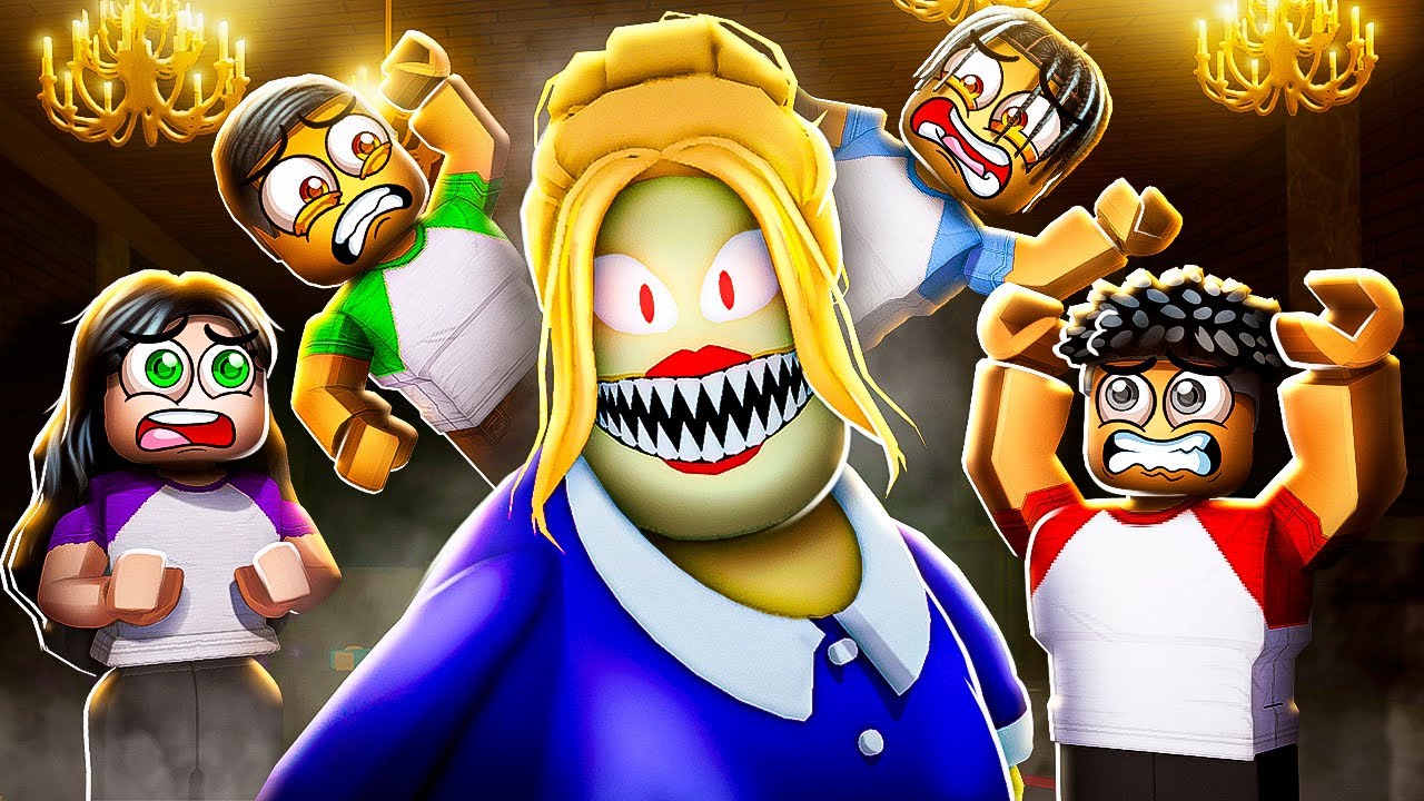 ESCAPE ROBLOX MISS MARIE'S LIBRARY OBBY | The Prince Family Clubhouse