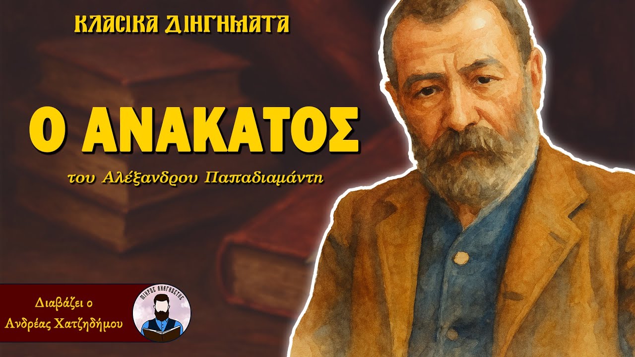 Ο Ανάκατος - Αλέξανδρος Παπαδιαμάντης | Ο Ανδρέας Διαβάζει Κλασικά Διηγήματα