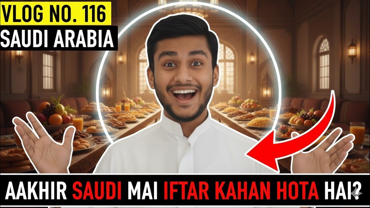 Saudi mai iftar kahan karte hai vlog 116 