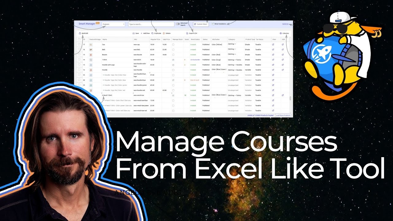 How to Manage Multiple LifterLMS Courses from One Excel Like Place