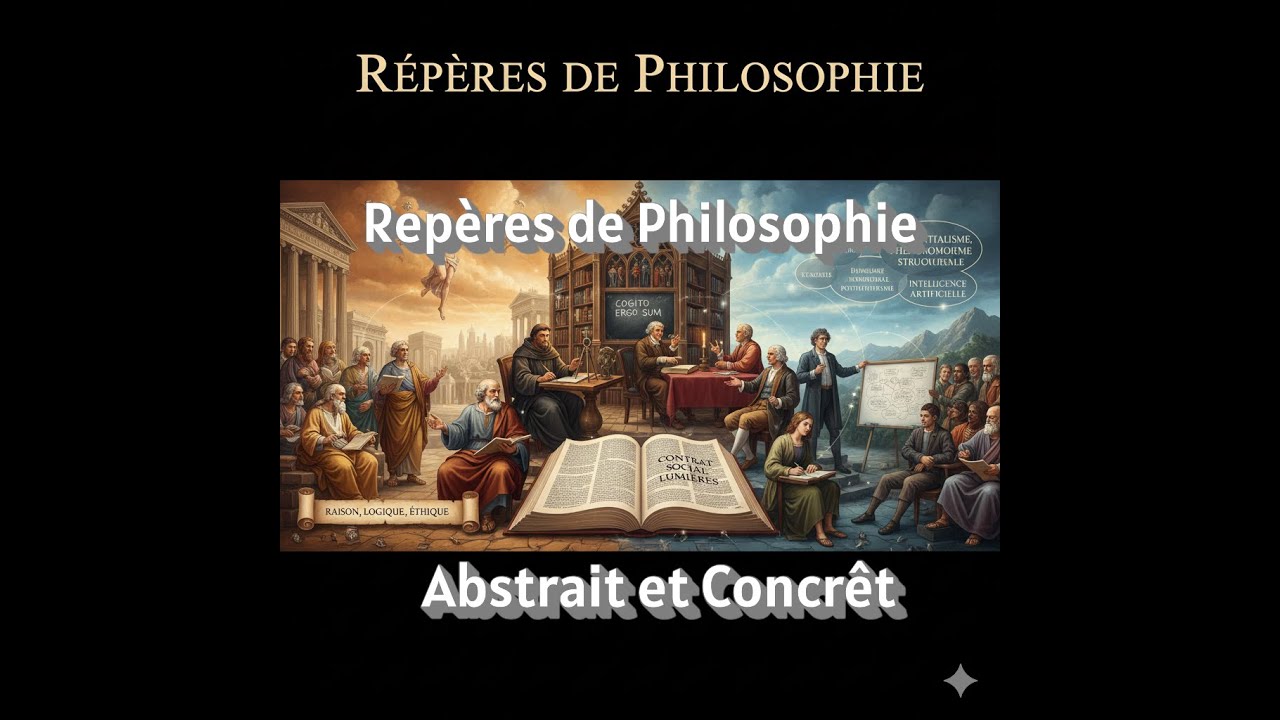 La minute de PhiloSophyie : Les repère de Philo : Episode 2 Abstrait et concret