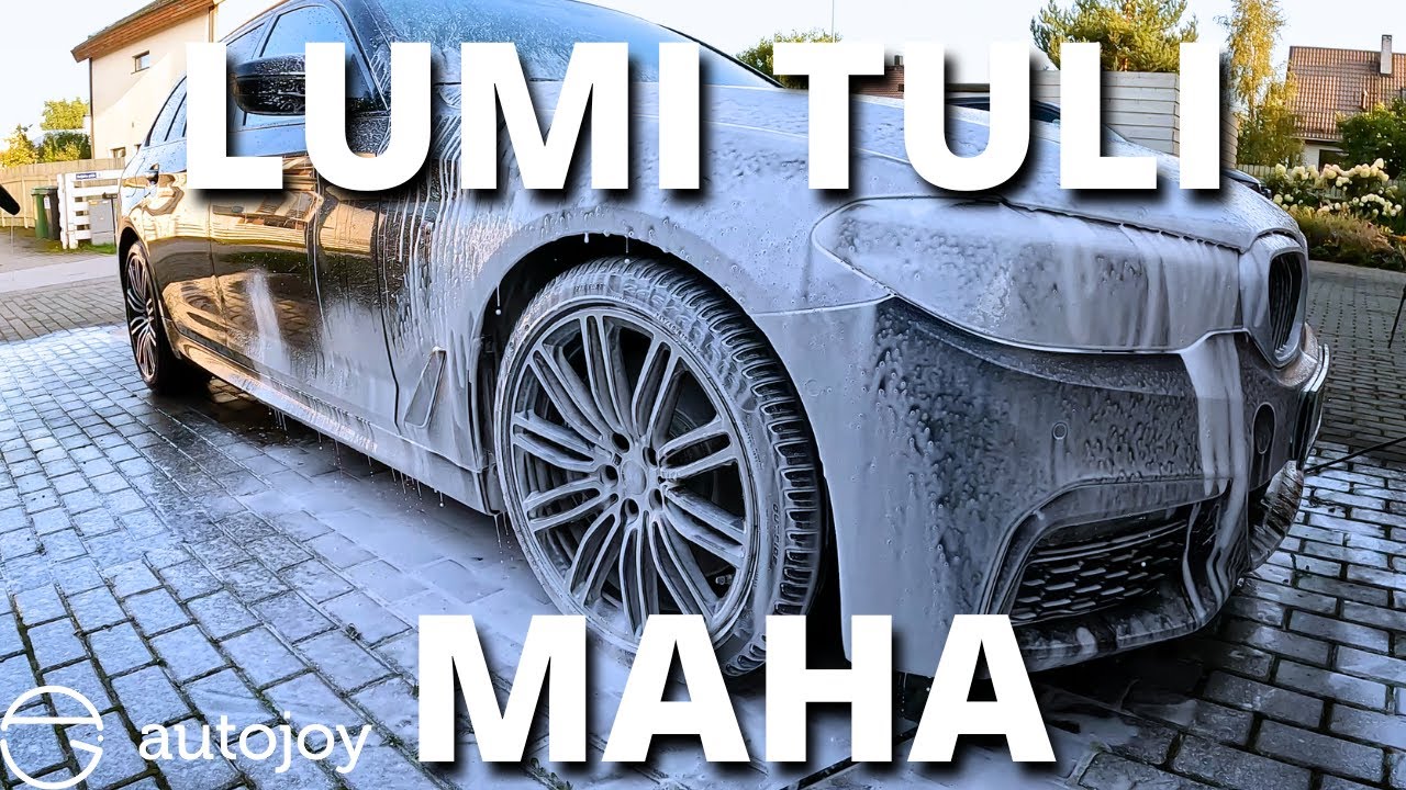 540ix snow foam pesu - BMW G31 ep 3