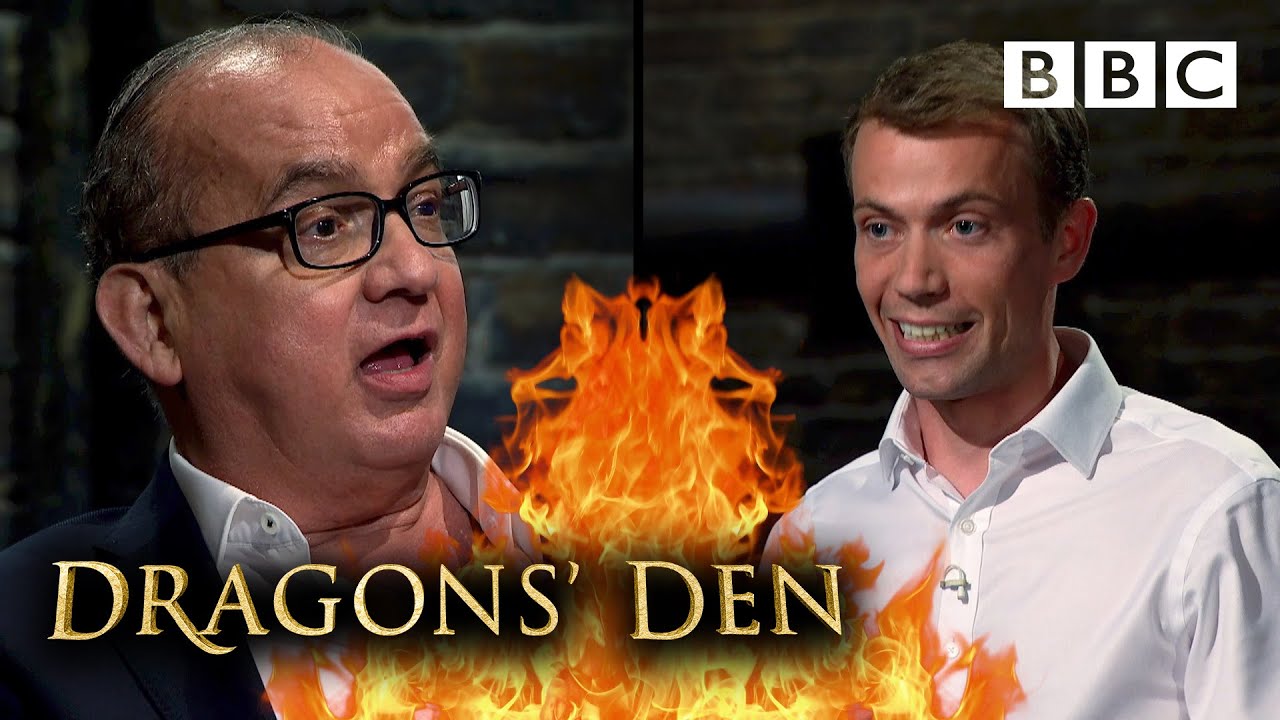 Dragons stunned as clothes tech startup burns through cash | Dragons’ Den - BBC