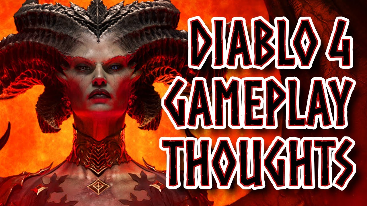 Diablo 4 - Gameplay, first Impressions, and thoughts
