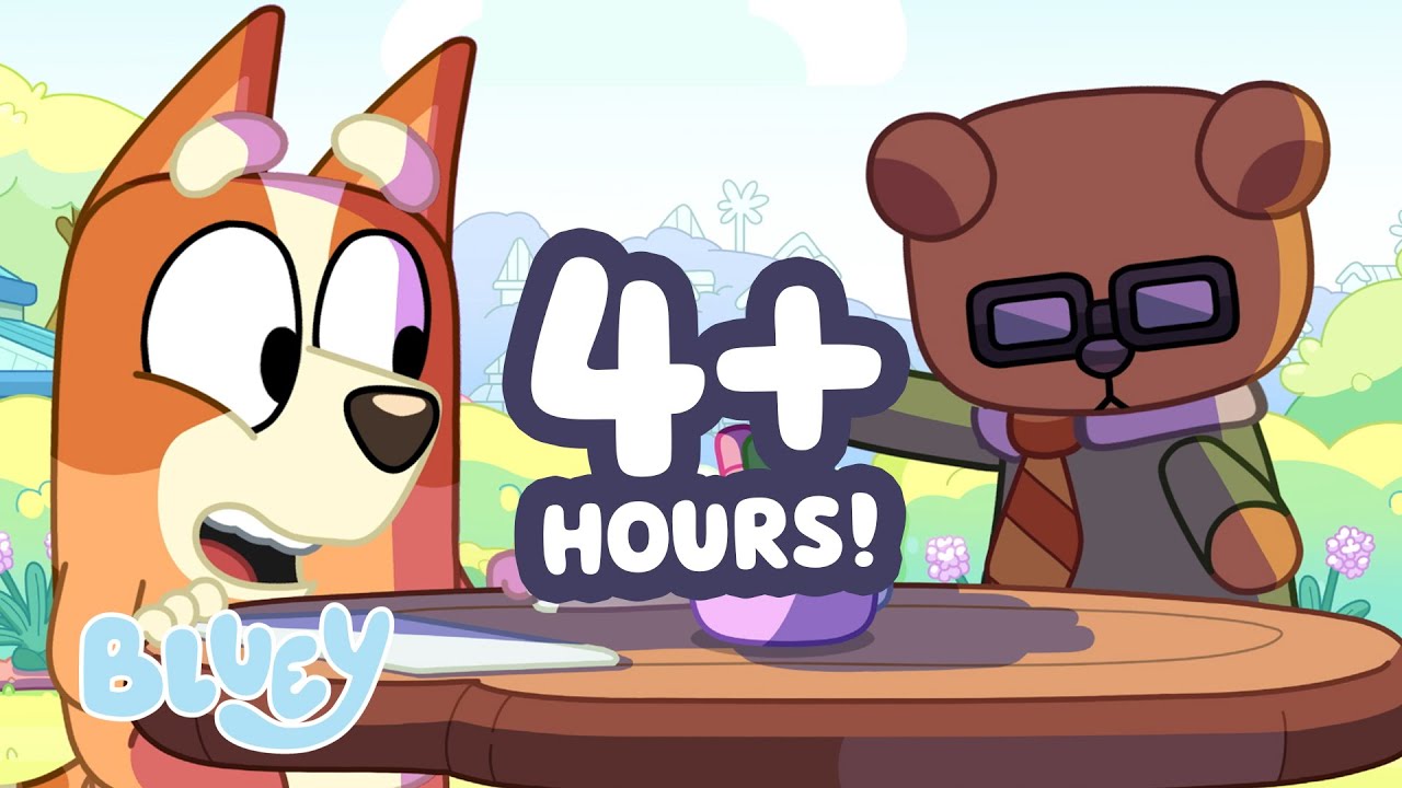 ULTIMATE Bluey Bonus Content Compilation 😎 ⭐️ | Over 4 HOURS of Fun! 💙 | Bluey