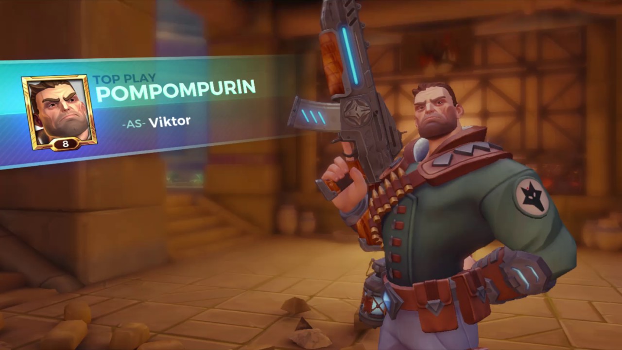 Paladins the Game: Epic Viktor / maeve play