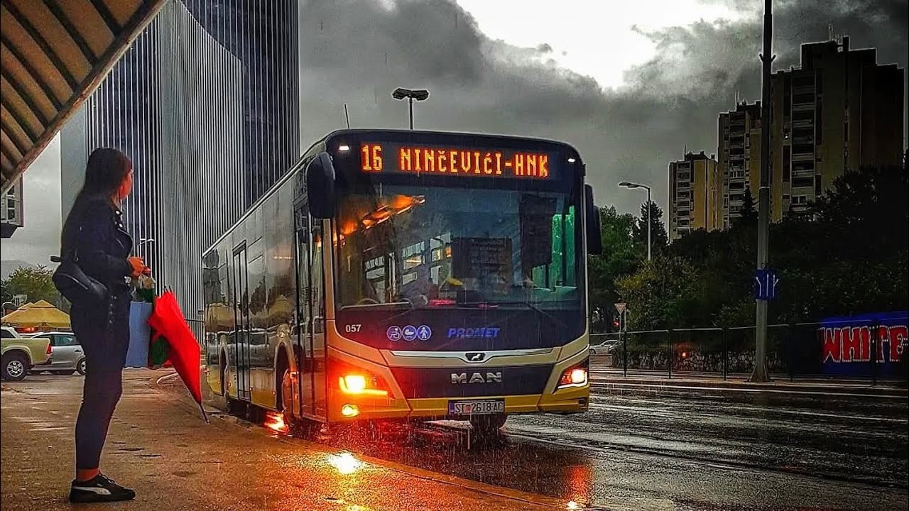 #11 Radni dan vozača gradskog autobusa / LINIJA BROJ 11 -RAVNE NJIVE-KAMPUS-SPINUT