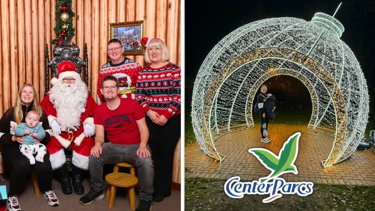 Center Parcs Sherwood Forest 2025 ДЕНЬ 2 — Зоны развлечений, мастерская Санты и МНОГОЕ ДРУГОЕ!