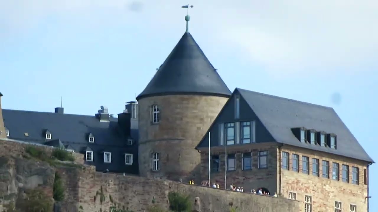 Die Burg Waldeck an der Eder (Waldeck/Frankenberg)