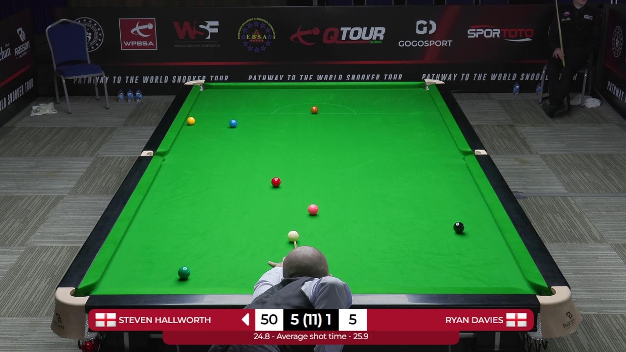 2024/25 Q Tour — Playoff 1: Semi-final — Steven Hallworth vs Ryan Davies