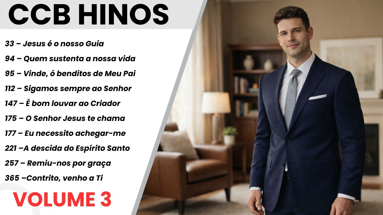 Coletânea de Belos Hinos CCB - A MINHA ALMA DESEJA VER-TE! - VOL.3