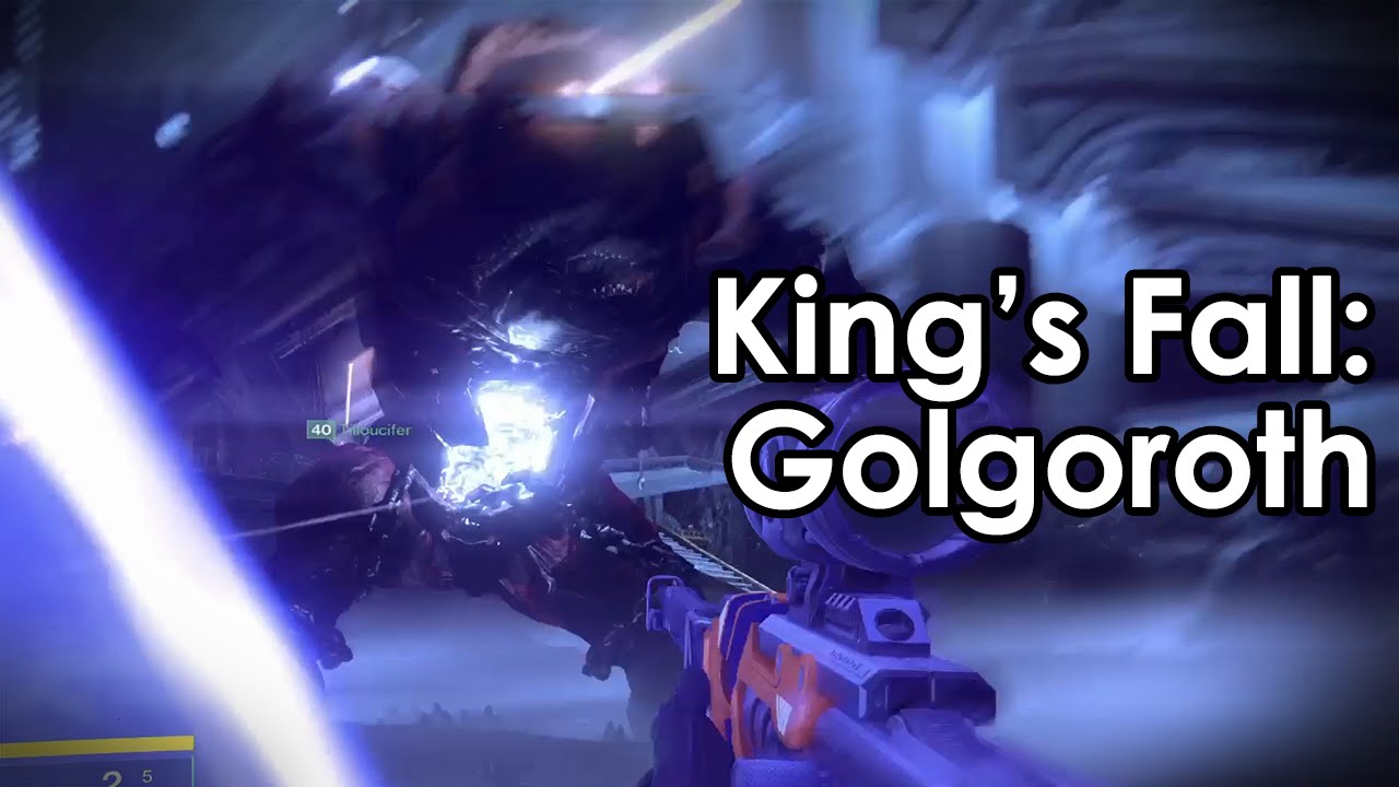 Destiny Taken King: King's Fall Raid - Golgoroth Kill