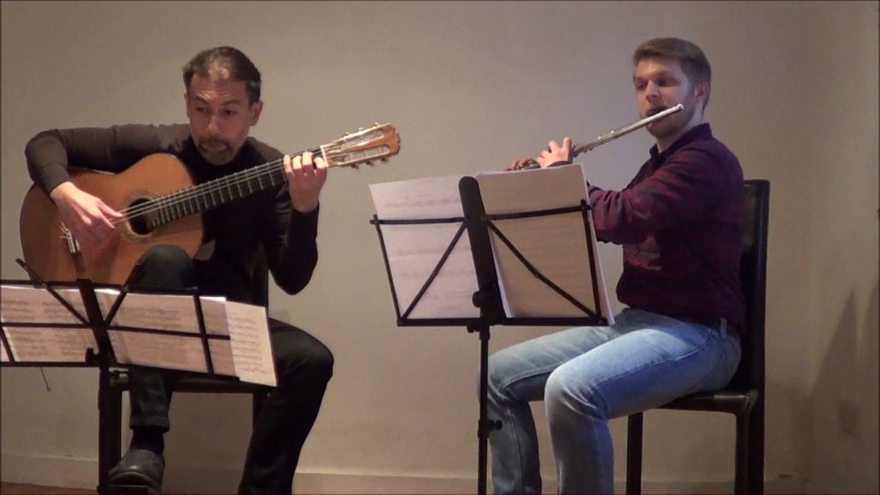 Enrique Granados - Andaluza for flute & guitar