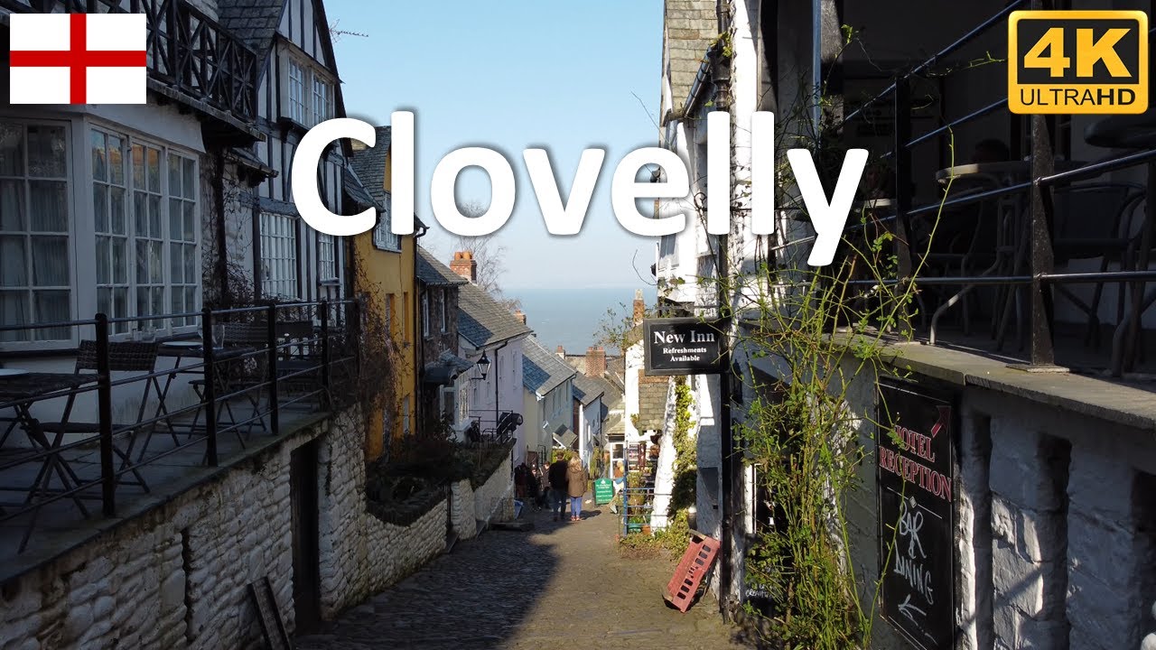 Clovelly | Devon | England | UK - 4k