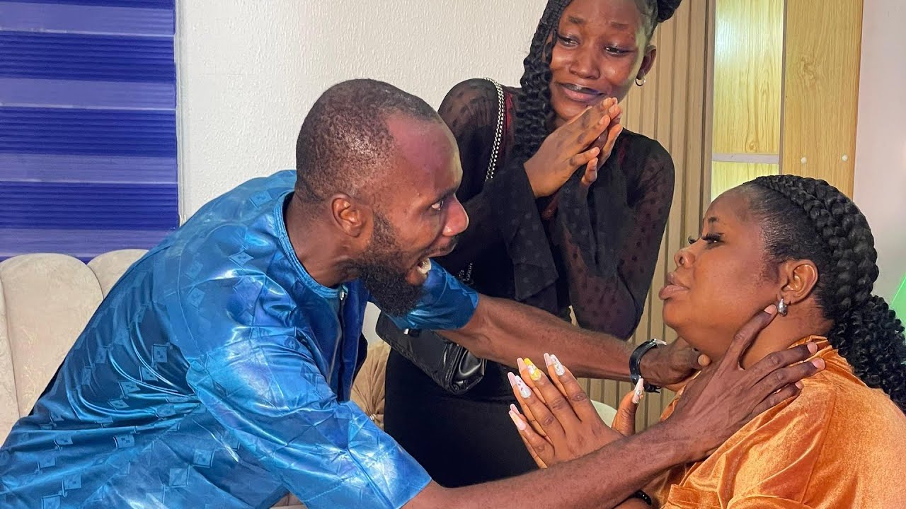 MAN CAUGHT MALTREATING HIS FRIENDS KIDS#nollywood 