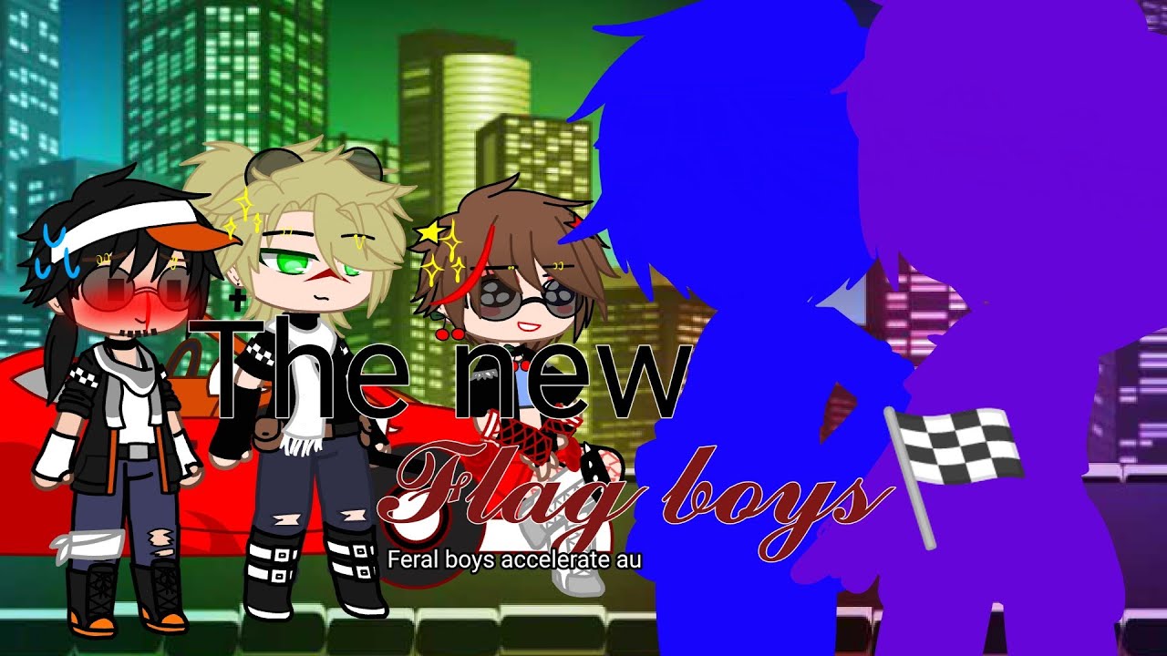 The new flag boys🏁🏎️ | Feral boys accelerate au | Karlnapity? ft. Dnf
