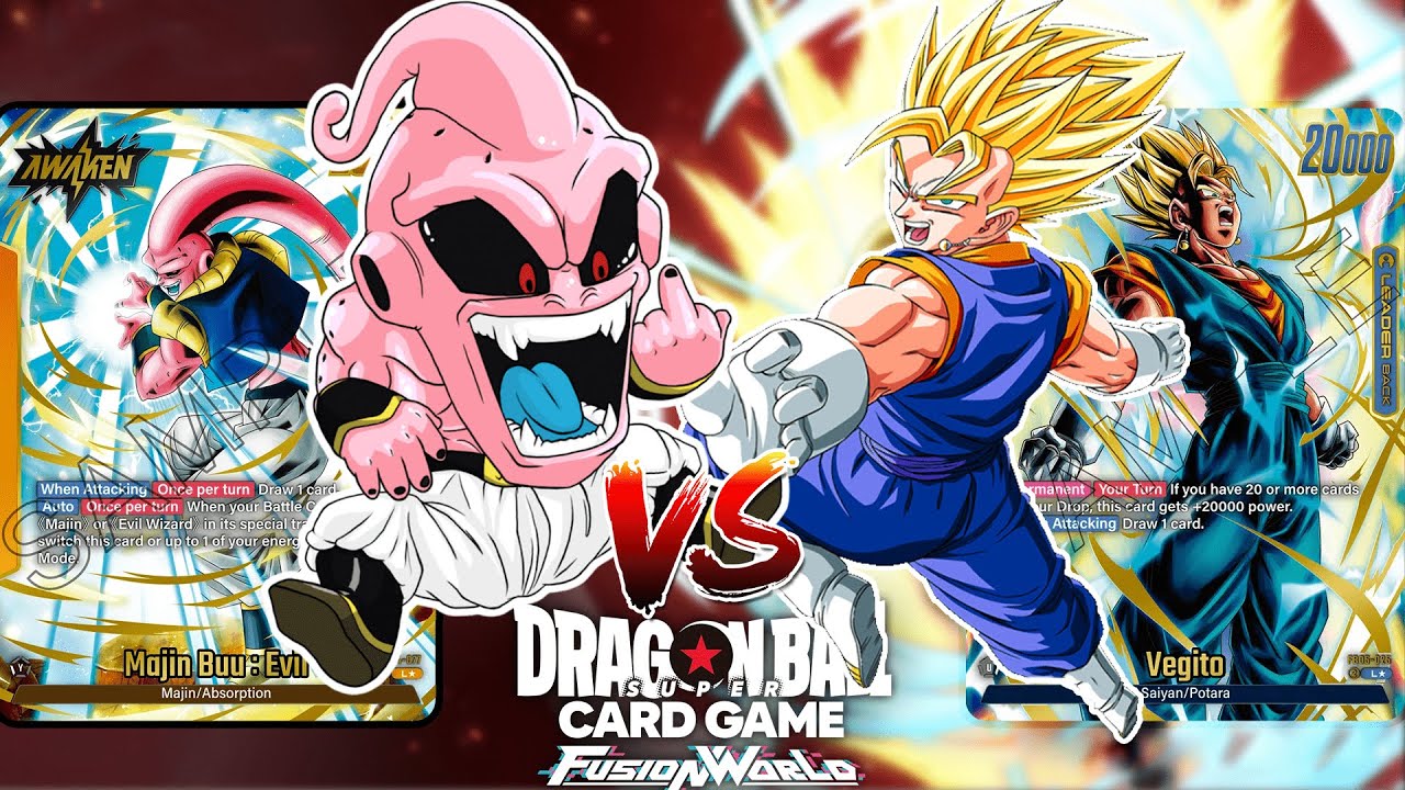 MAJIN BUU EVIL VS VEGITO #2 | Gamepeplay & Decklist Dragonball Fusion World: New Adventure FB05
